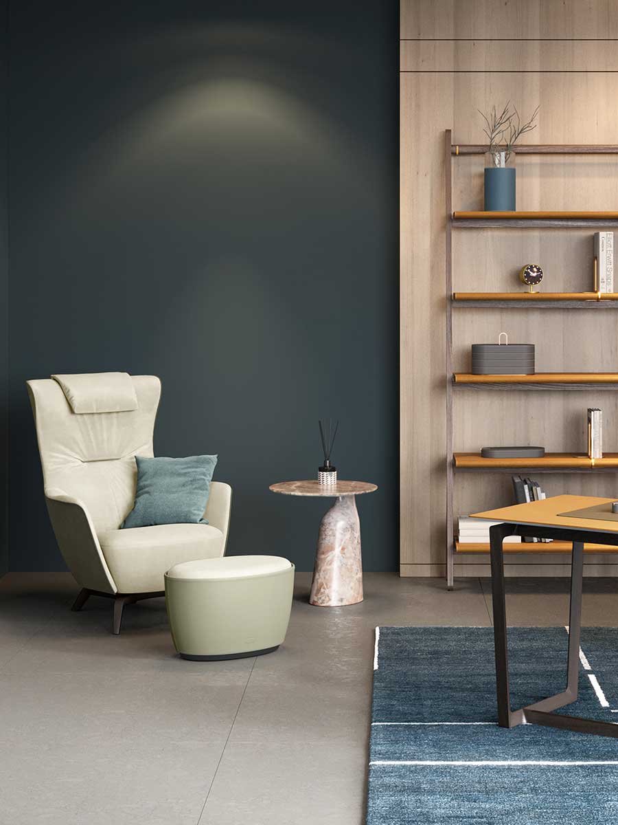 poltrona frau ilary monolithic coffee table
