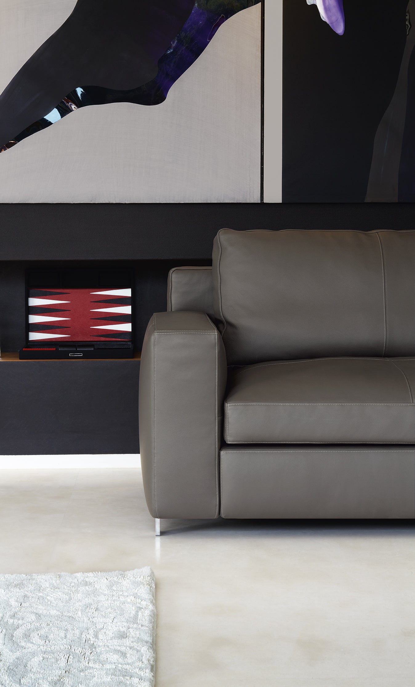 poltrona frau massimosistema sofa