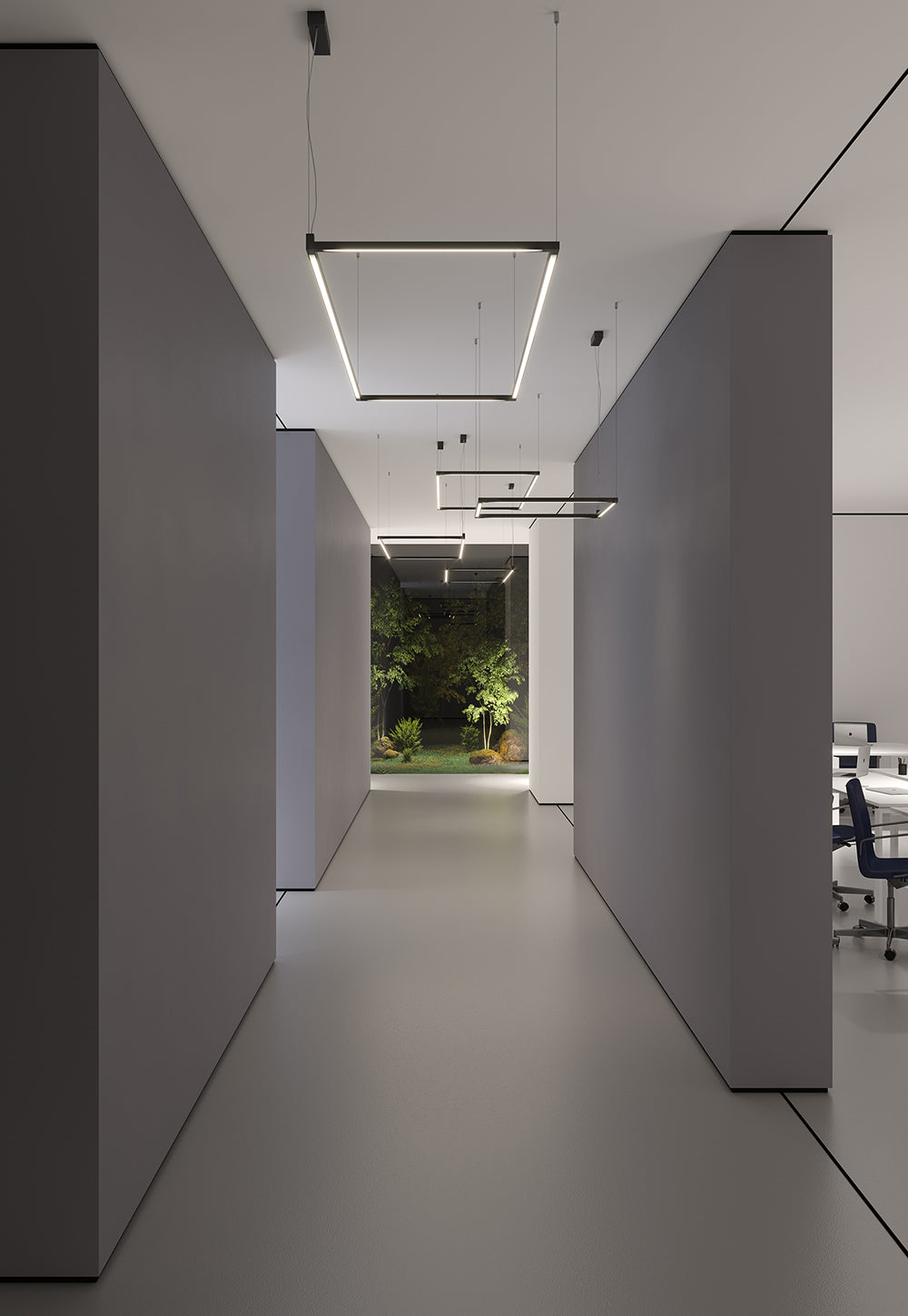 Desk Matrix Ceiling Light
