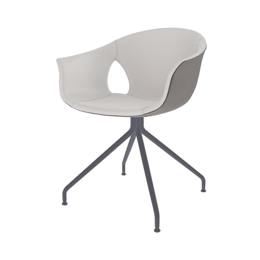Ginger Ale 4 Spokes Small Armchair