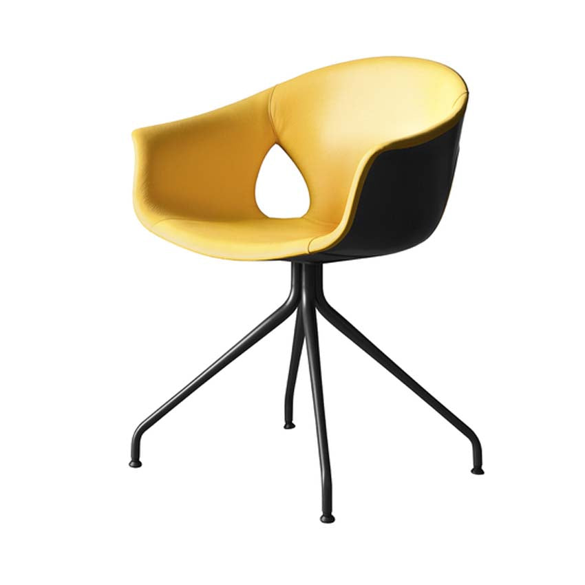 Ginger Ale 4 Spokes Small Armchair
