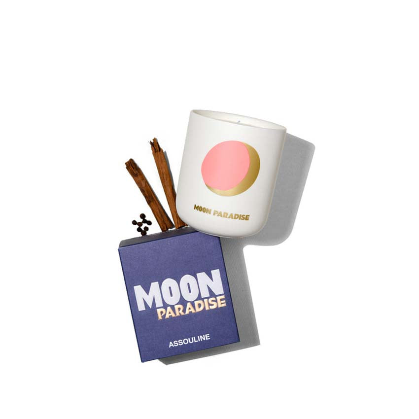Moon Paradise Travel Candle