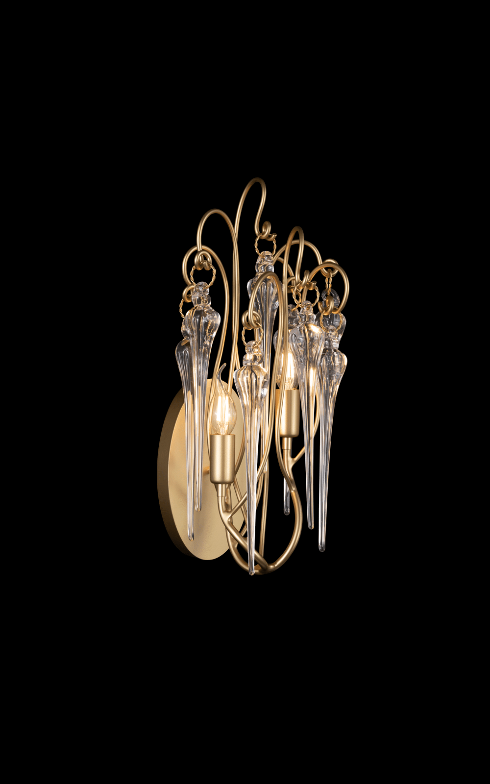 Hollywood Glass Wall Lamp