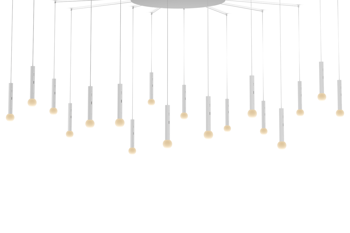 Coro Moon Spider 18 Pendant Light