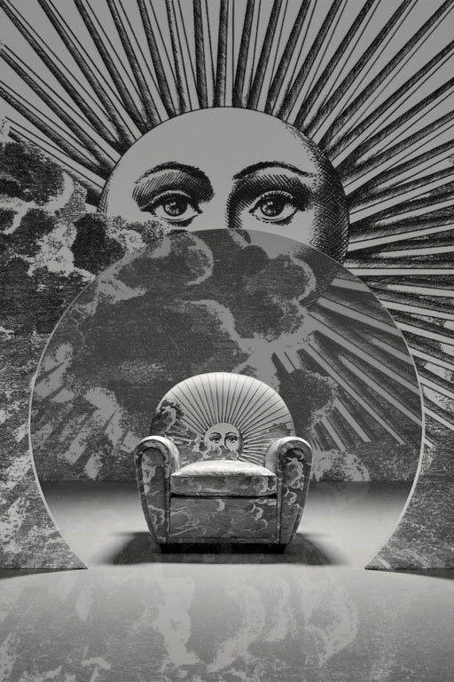 Fornasetti x Vanity Fair XC Armchair - Limited Edition