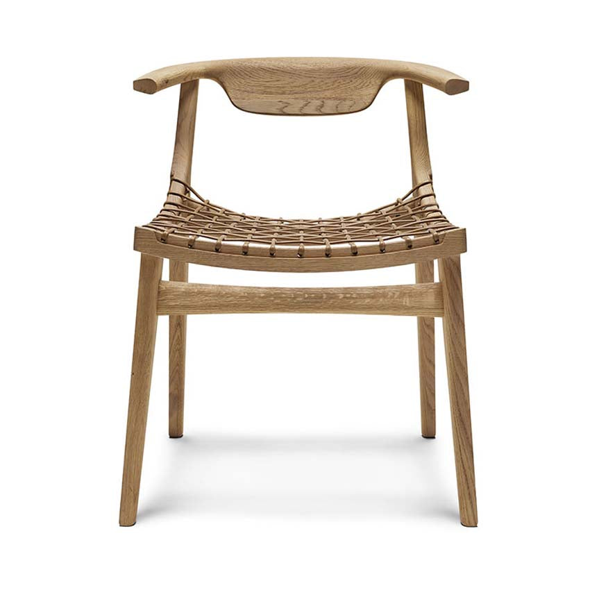 Klismos Wood Back Dining Chair