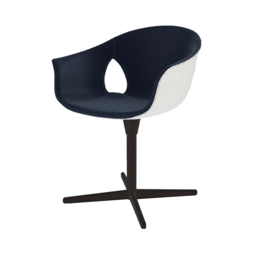 Ginger Ale Small Armchair with Column