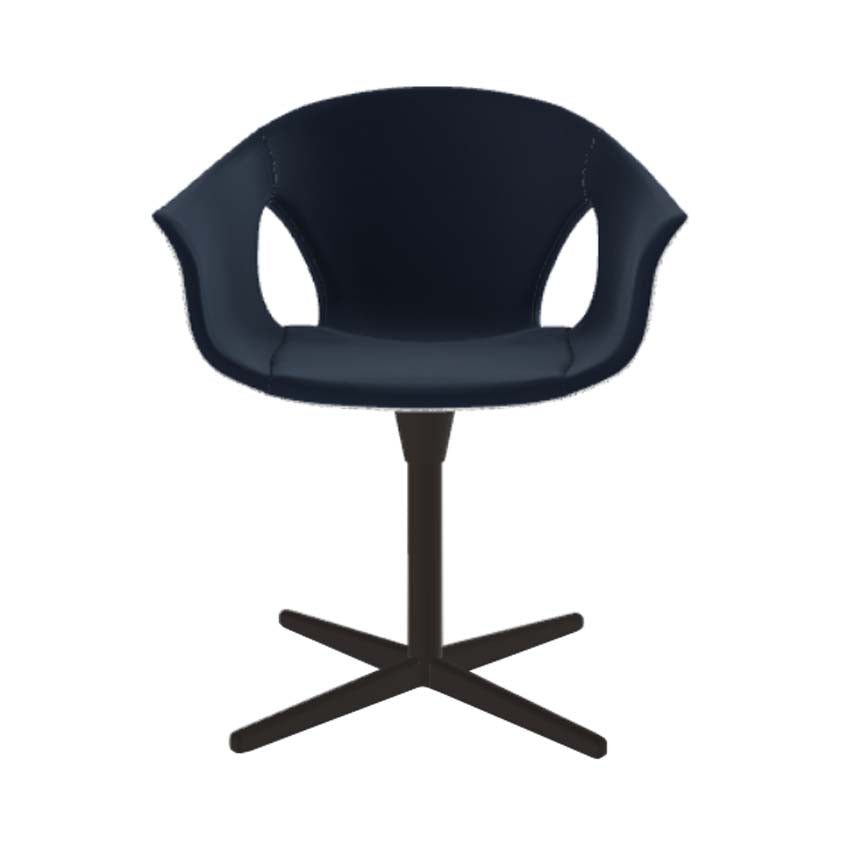 Ginger Ale Small Armchair with Column