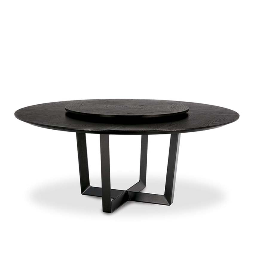 Bolero Round Dining Table w. Lazy Susan