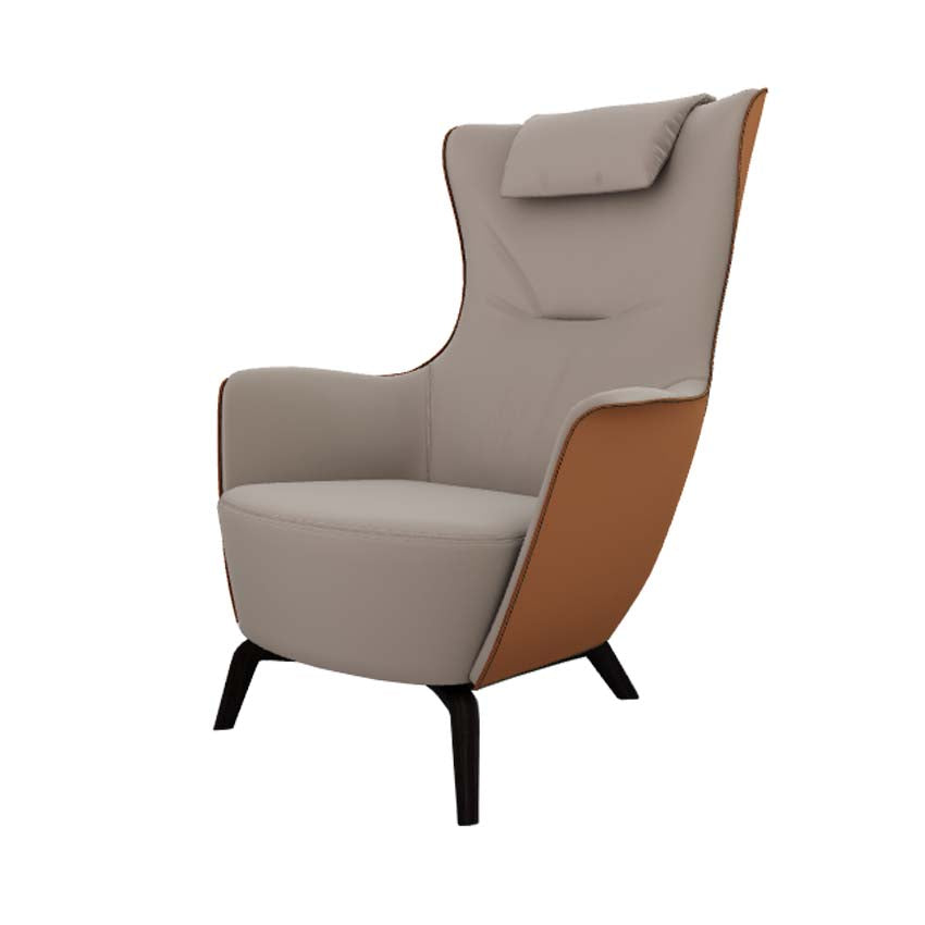 Mamy Blue Swivel Armchair