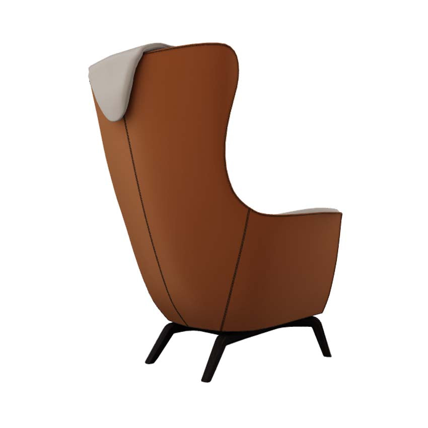 Mamy Blue Swivel Armchair