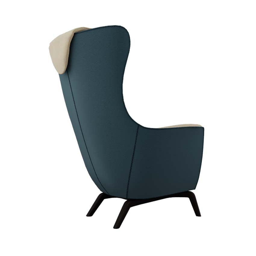 Mamy Blue Swivel Armchair