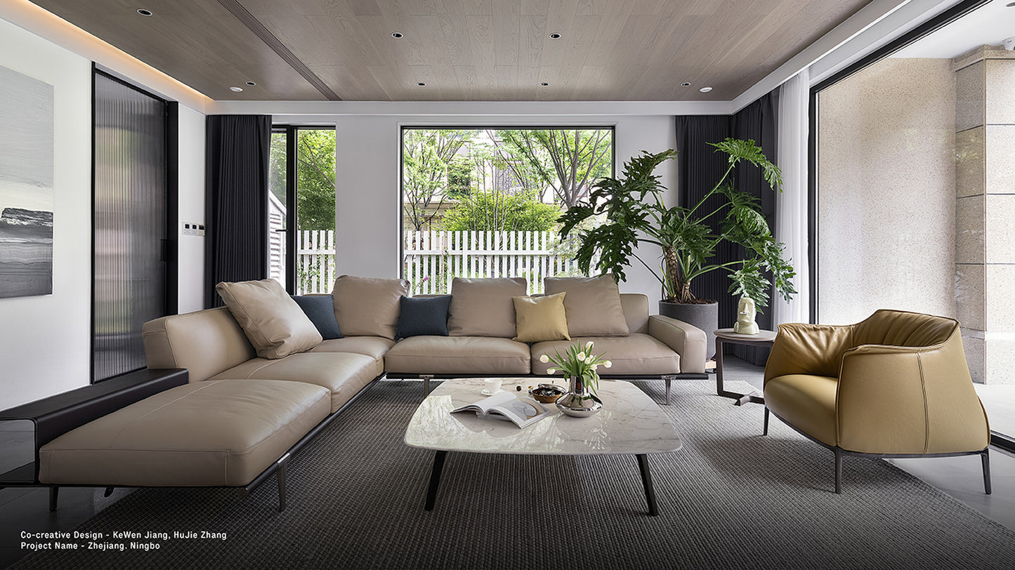 Let It Be Large 2 Seater Sofa with Bench