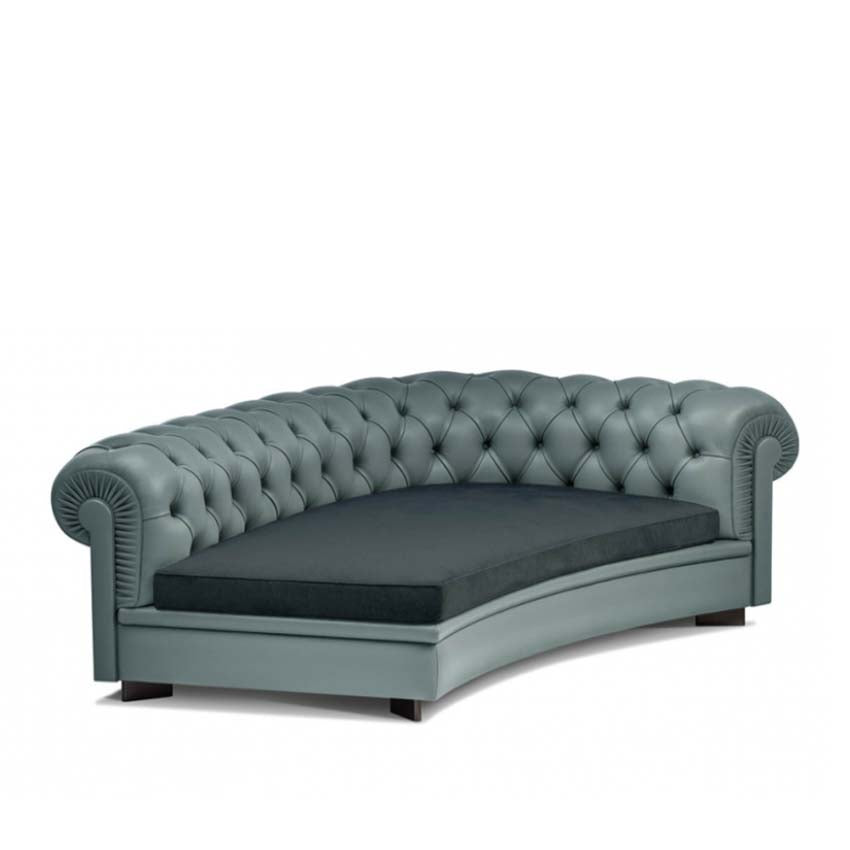 Chester Line 2 Seater Sectional Curved Sofa