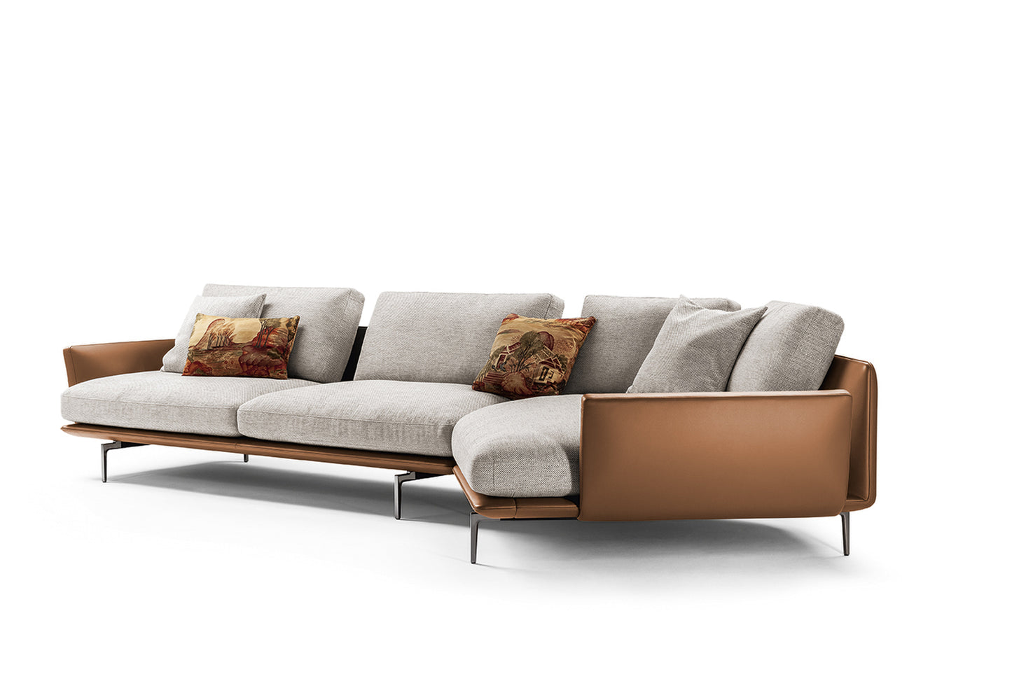 Get Back Curved Sectional Sofa
