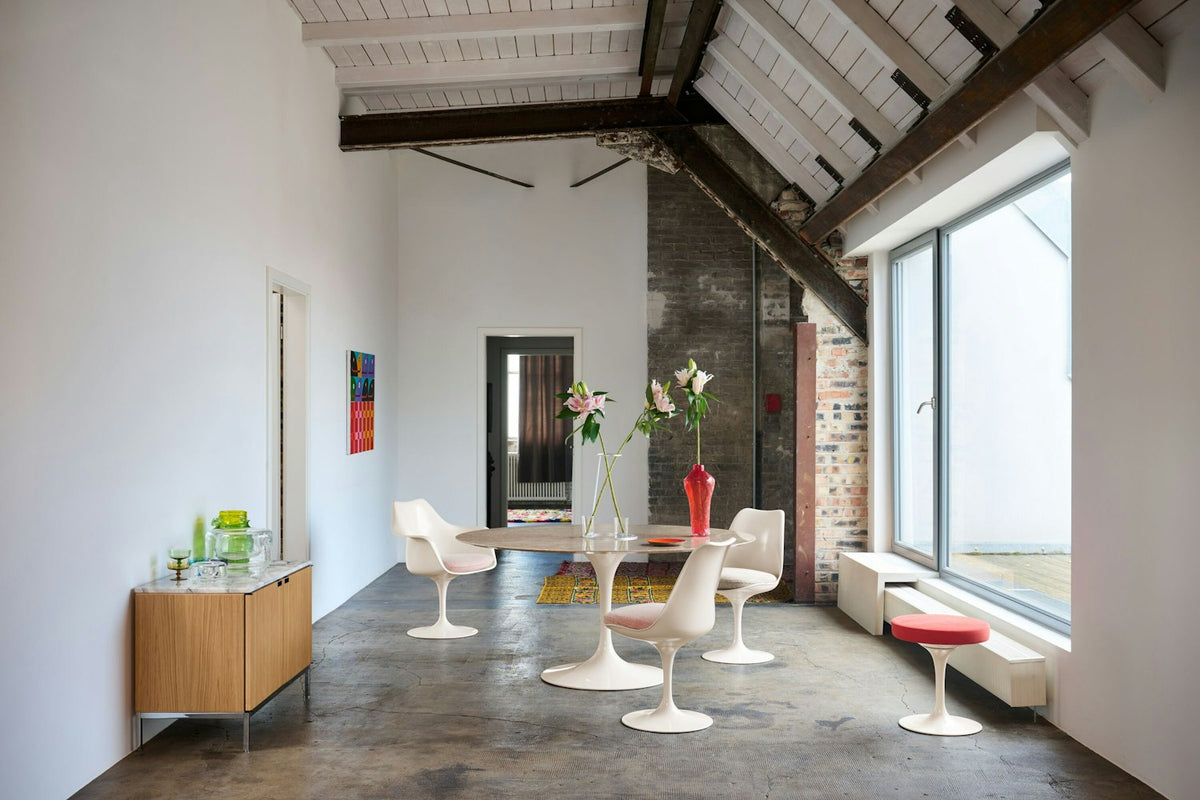 Saarinen Tulip Armless Dining Chair