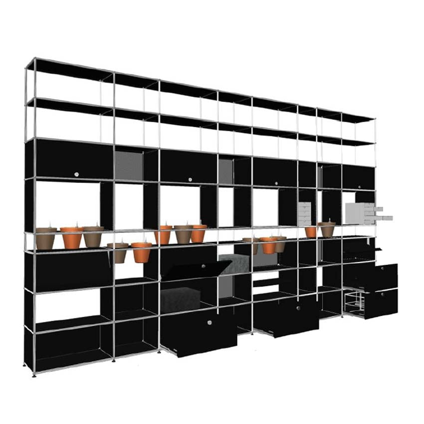 USM Shelving 8 Panels