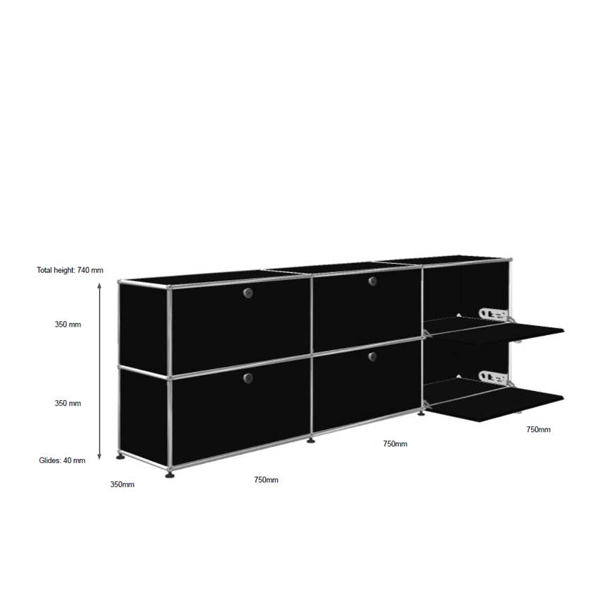 USM Sideboard 3 panel