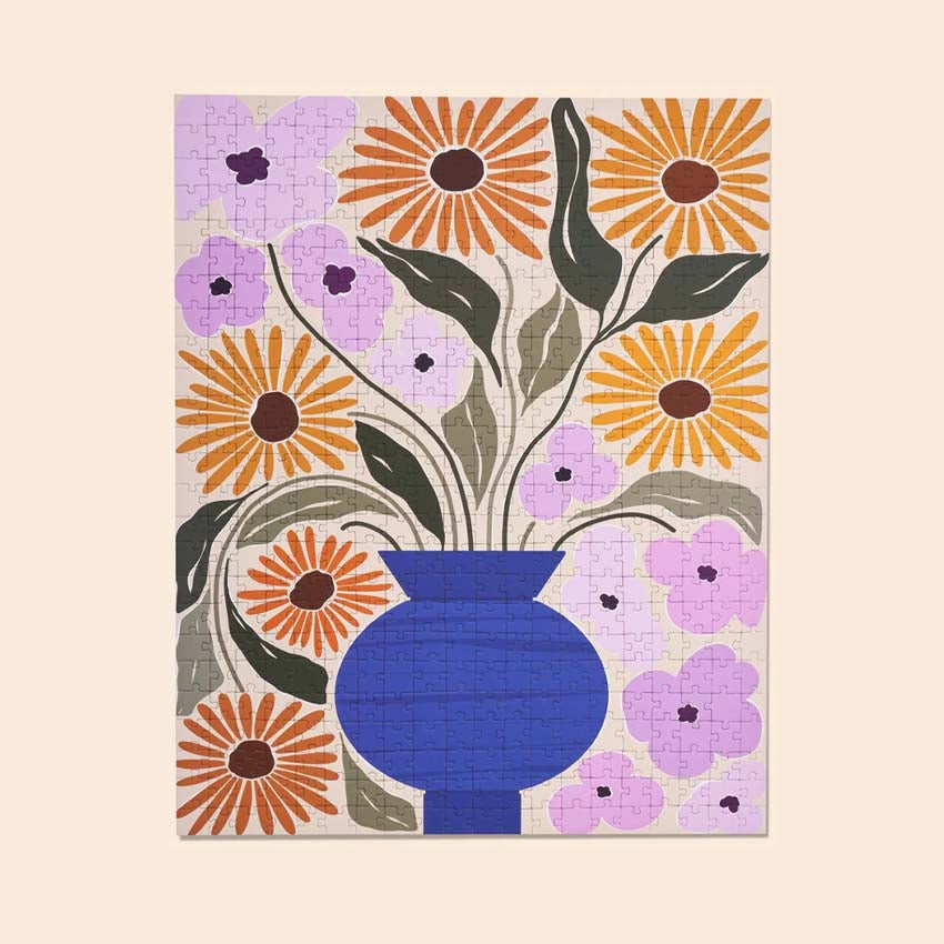 Vase of Flowers Puzzle - 500 pieces