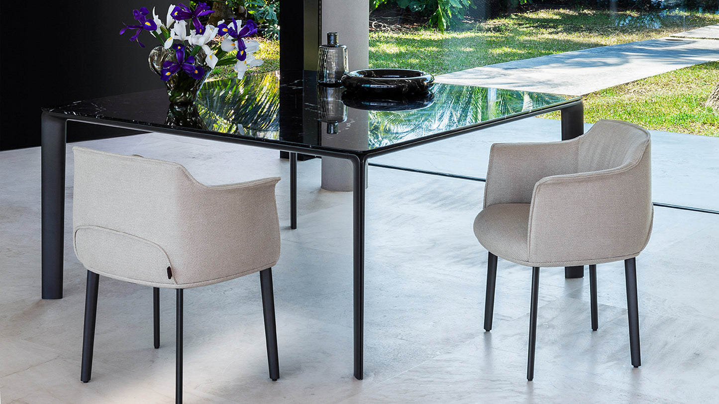 Archibald Dining Chair Wood Base