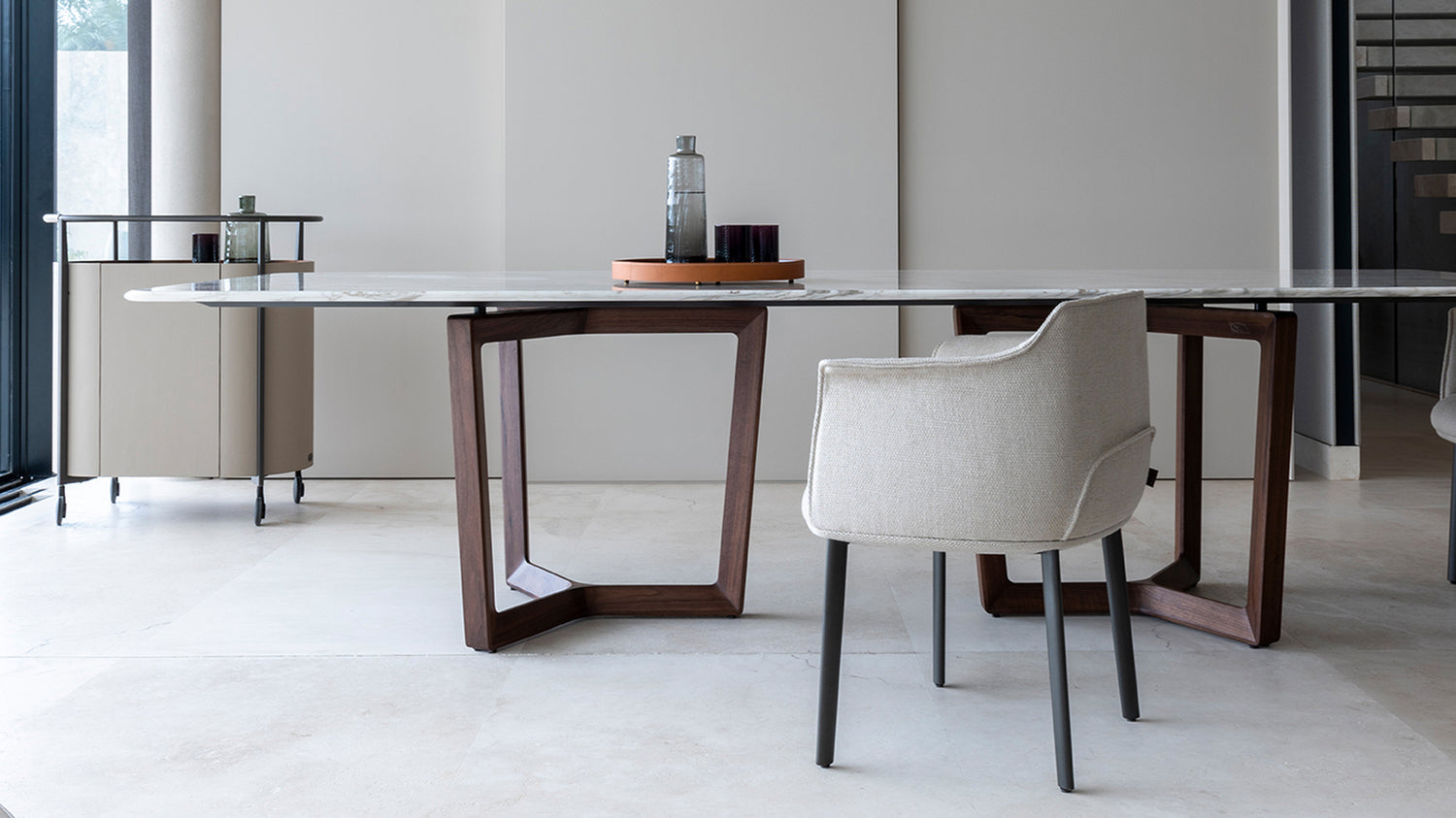 Archibald Dining Chair Wood Base