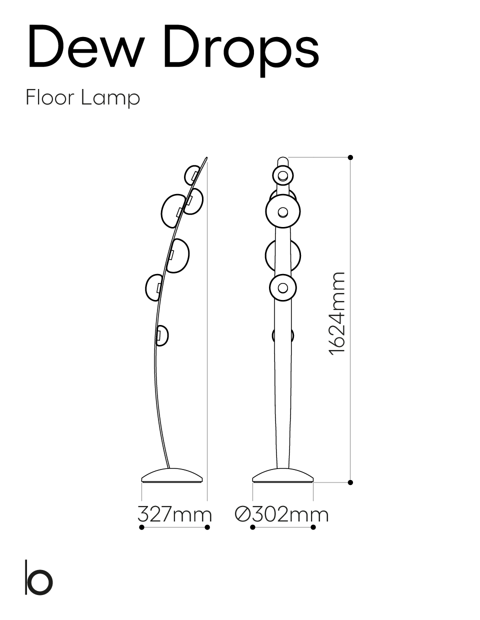 Dew Drops Floor Lamp