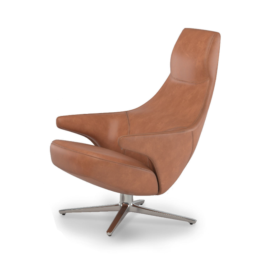 Jay Lounge Swivel Armchair