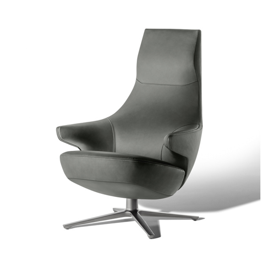 Jay Lounge Swivel Armchair