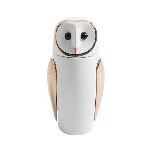 Barn Owls Vase