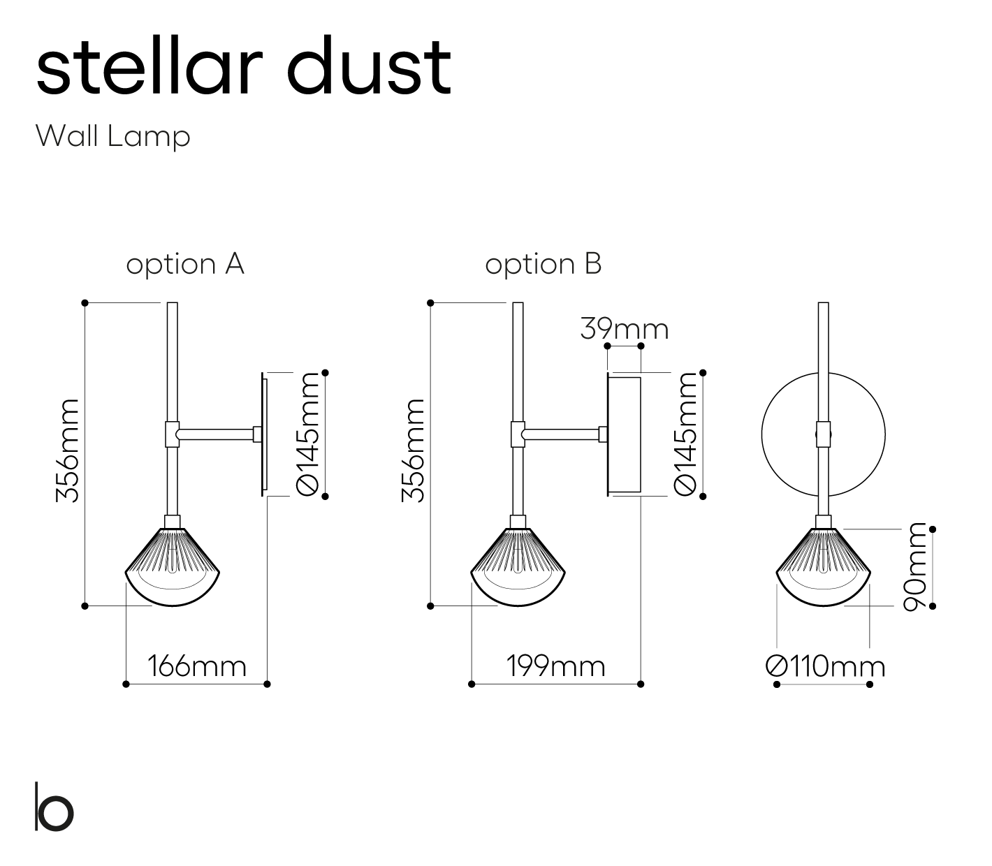Stellar Dust Wall Light