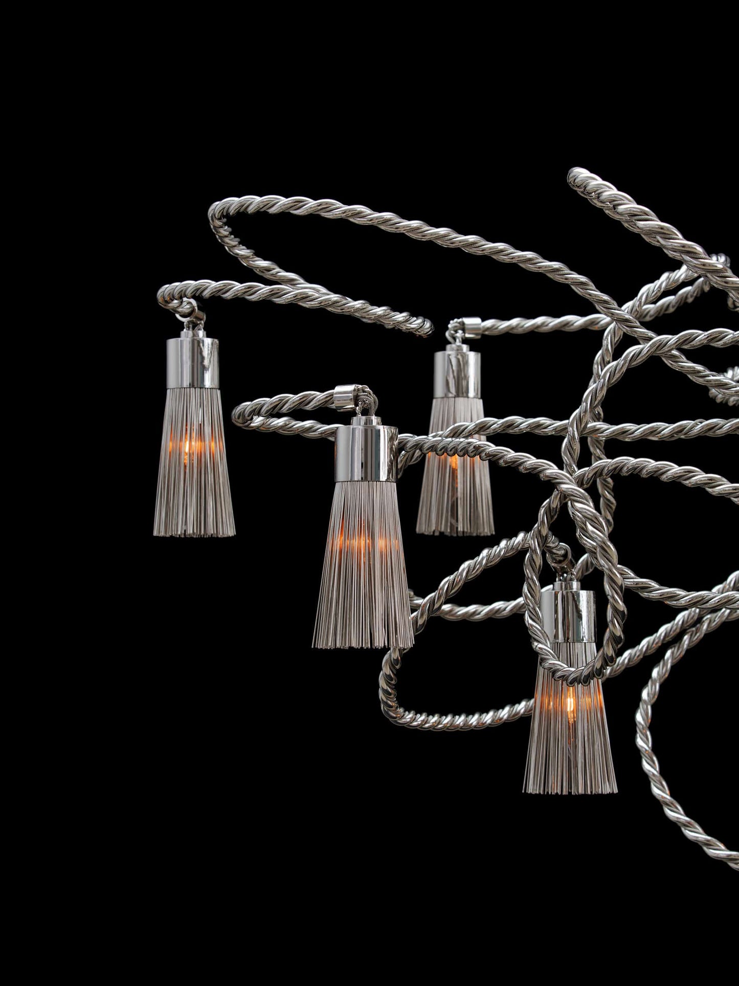 Sultans Of Swing Chandelier Oval