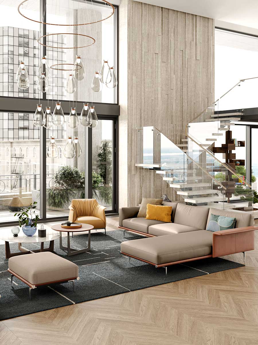 poltrona frau happy jack sofa