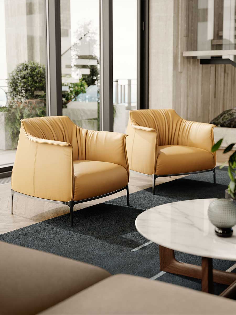 poltrona frau archibald armchair