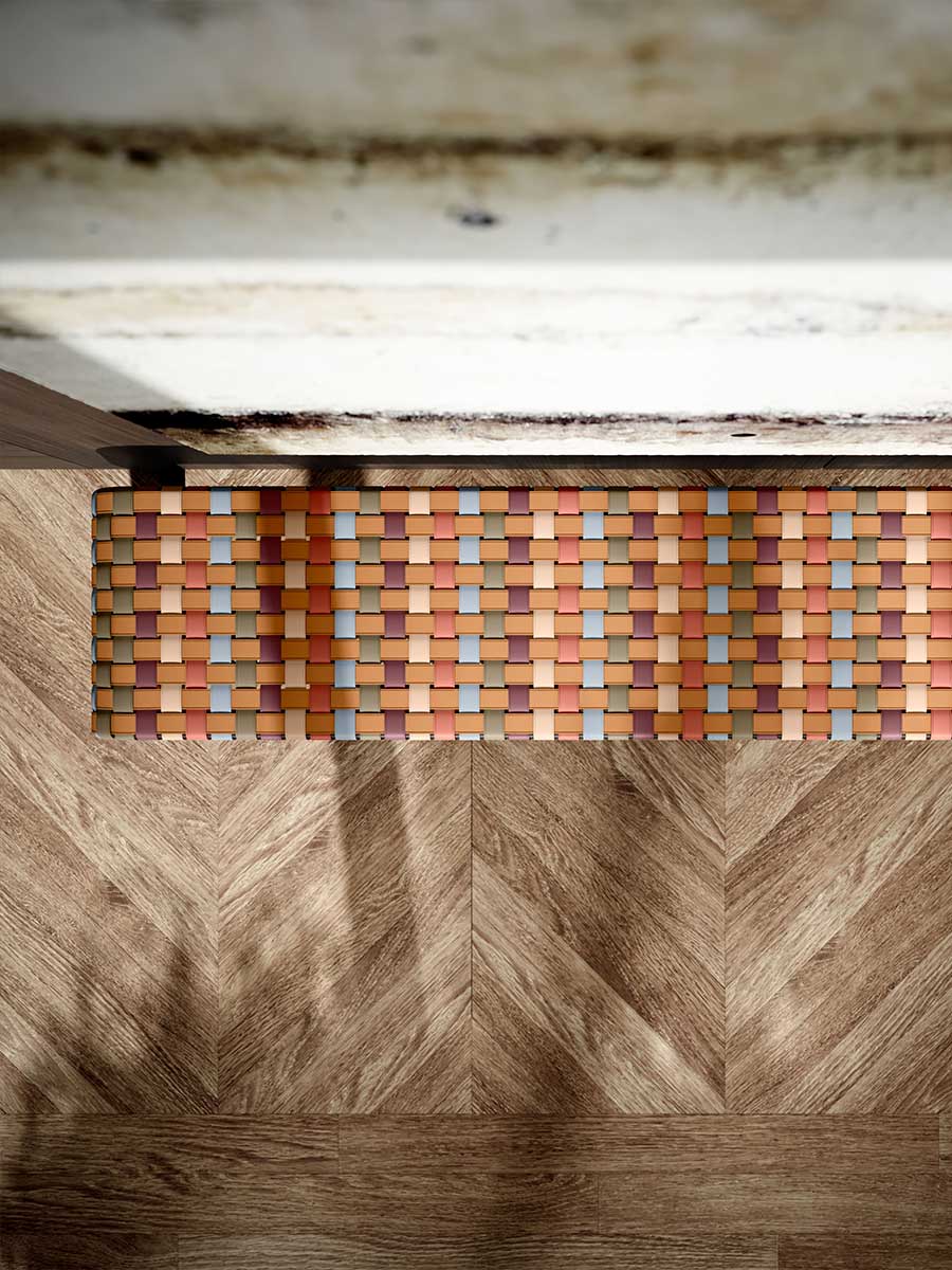 poltrona frau brera limited edition bench
