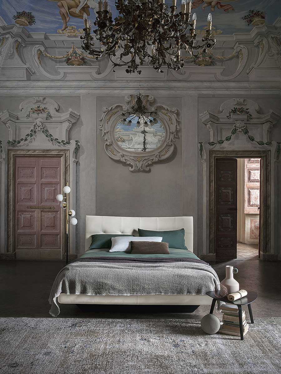poltrona frau aurora due bed with storage