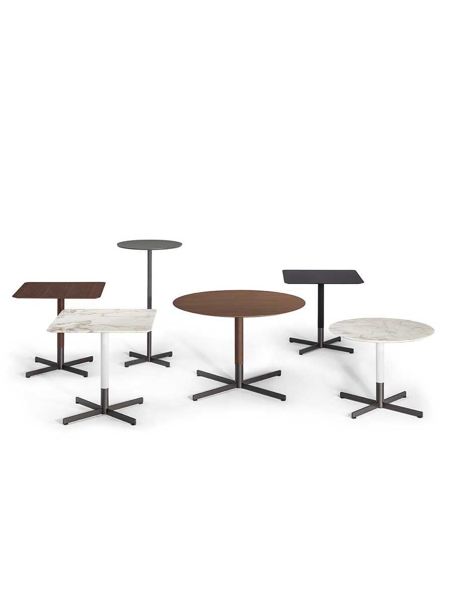 poltrona frau bob bistrot square small tables