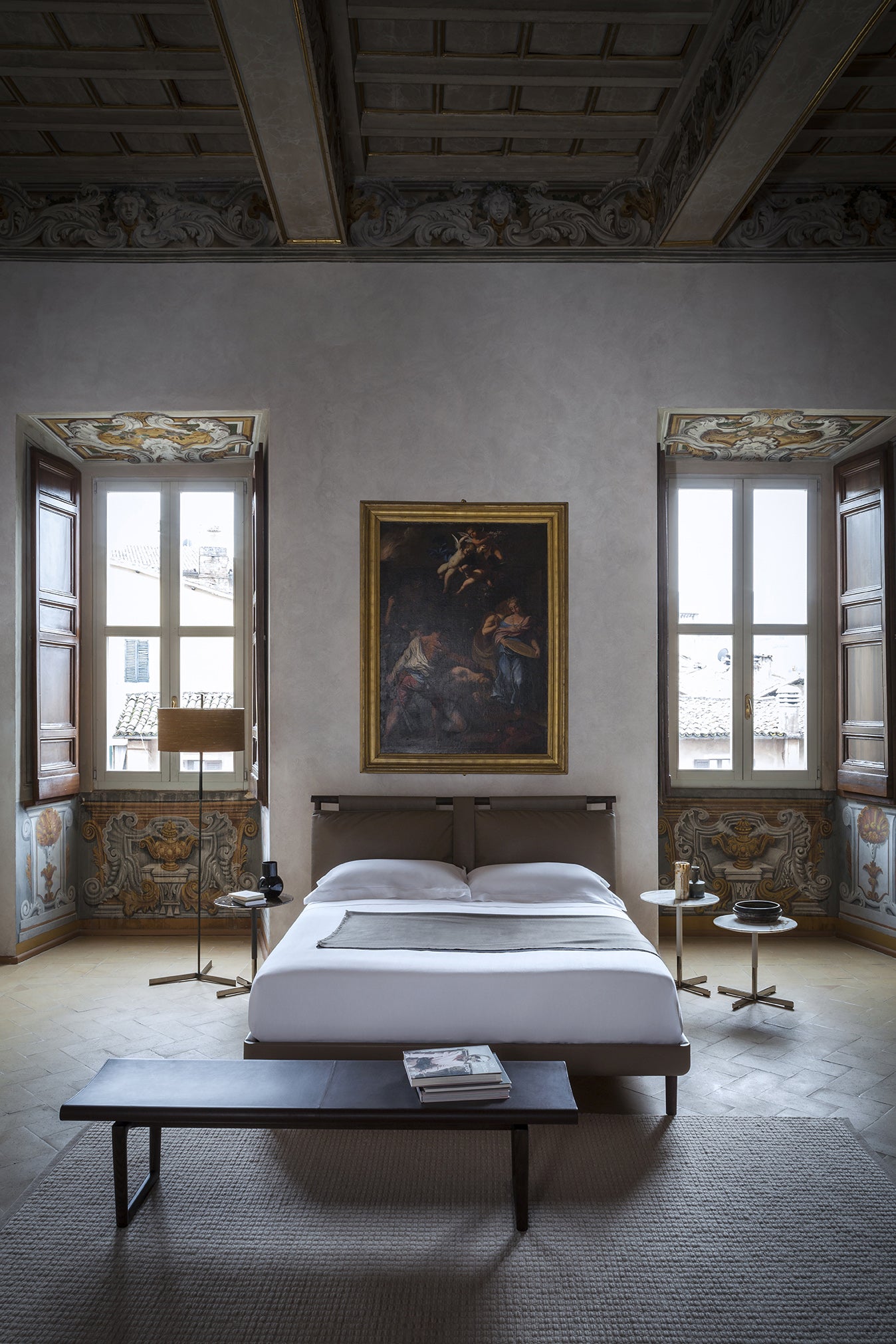 poltrona frau fidelio bench