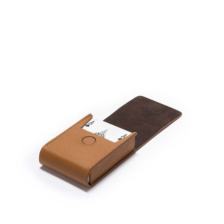 Games collection | Playing card leather pochette