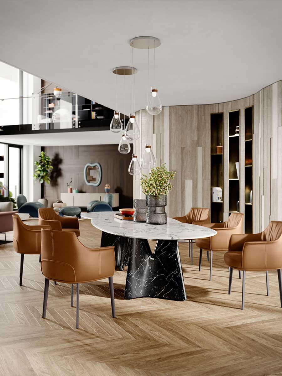poltrona frau infinitamente table