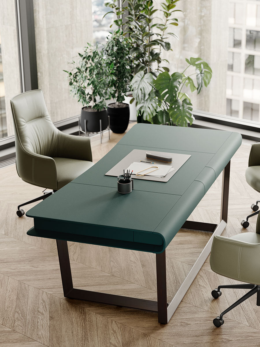 poltrona frau peek a book large desk
