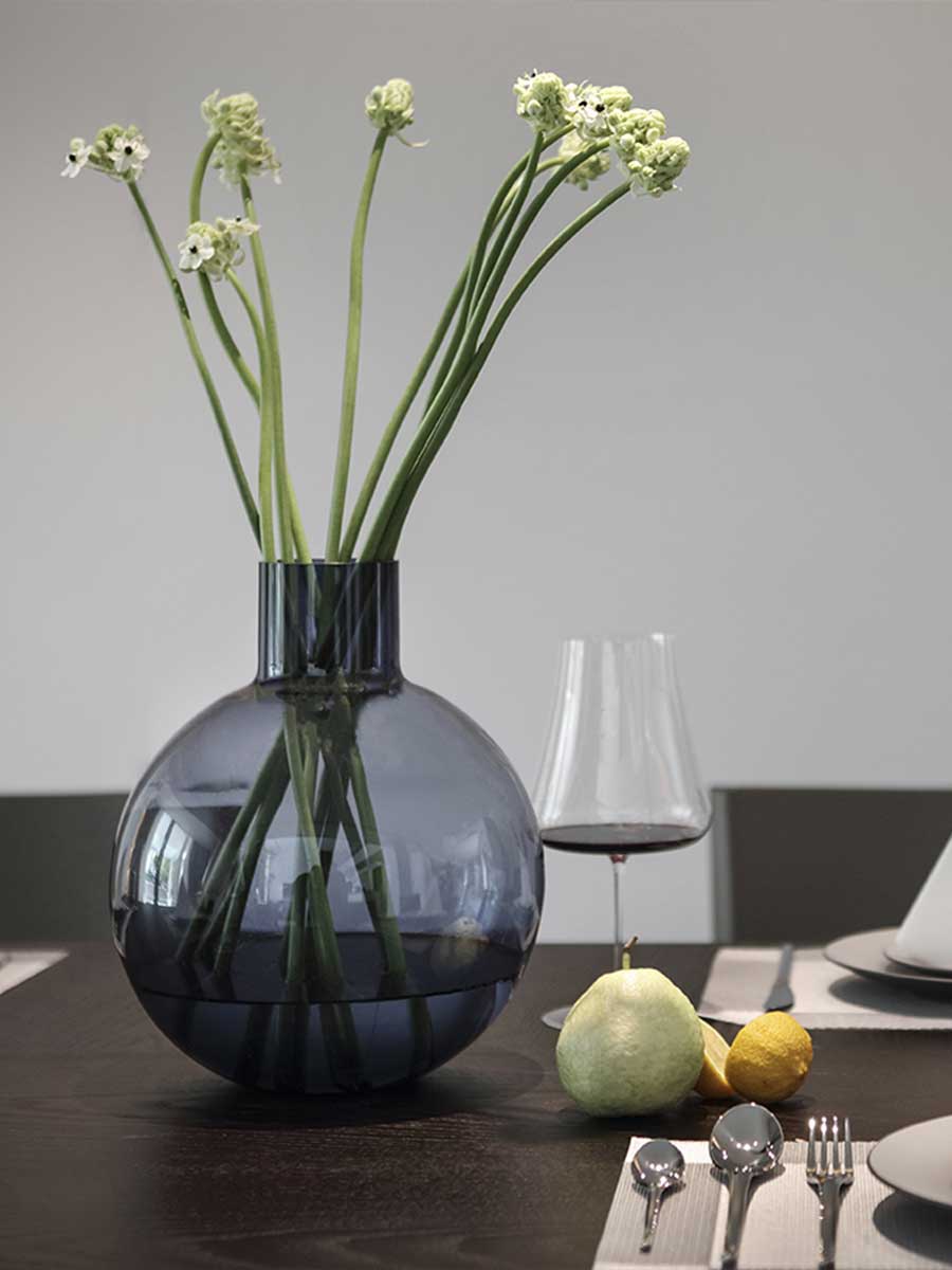Blue Pallo Vase