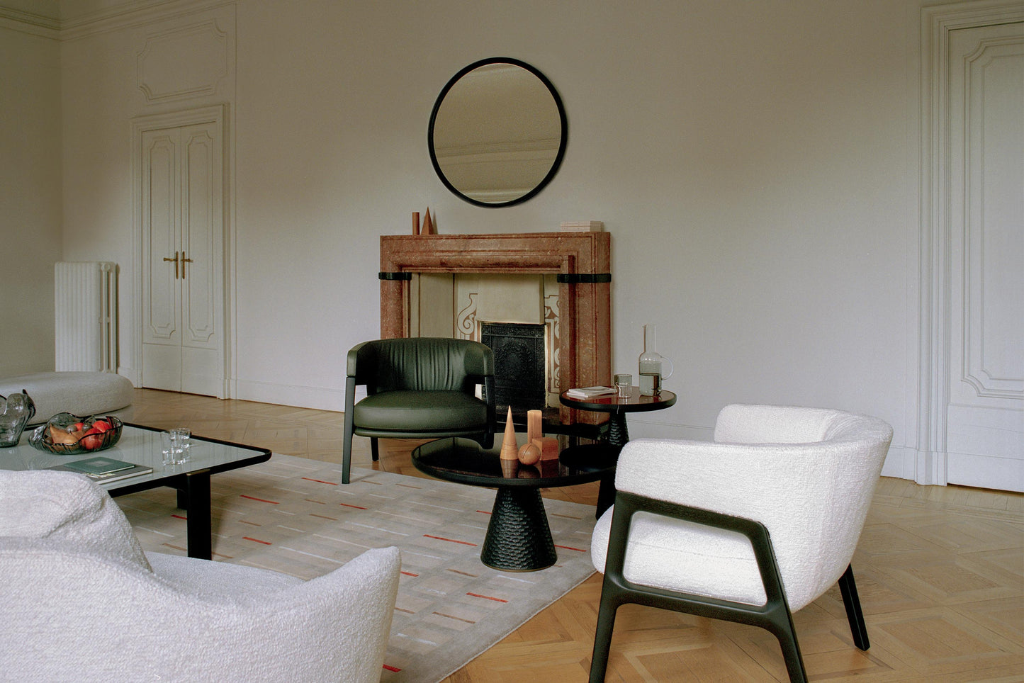 poltrona frau duo mirror