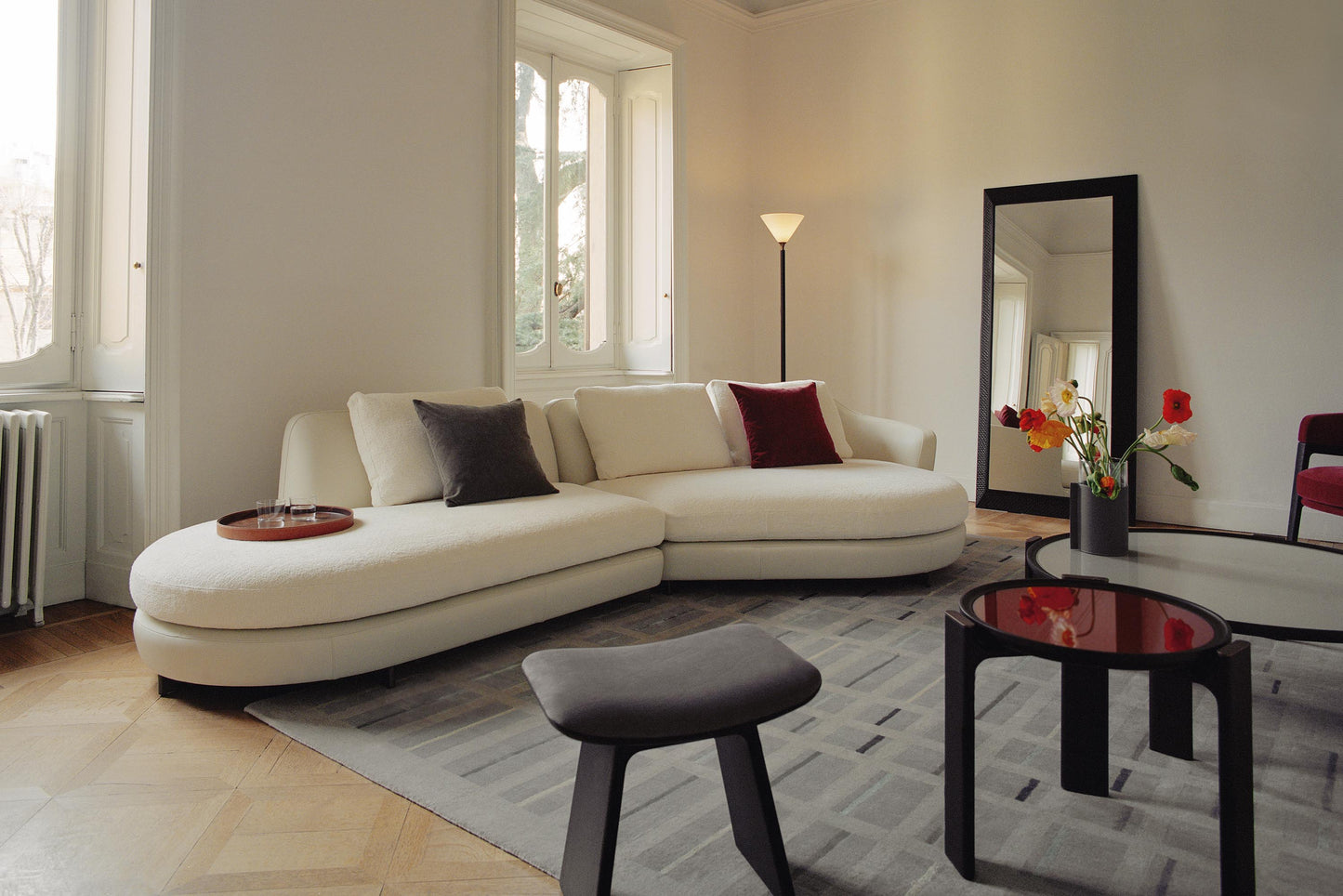 poltrona frau duo rug