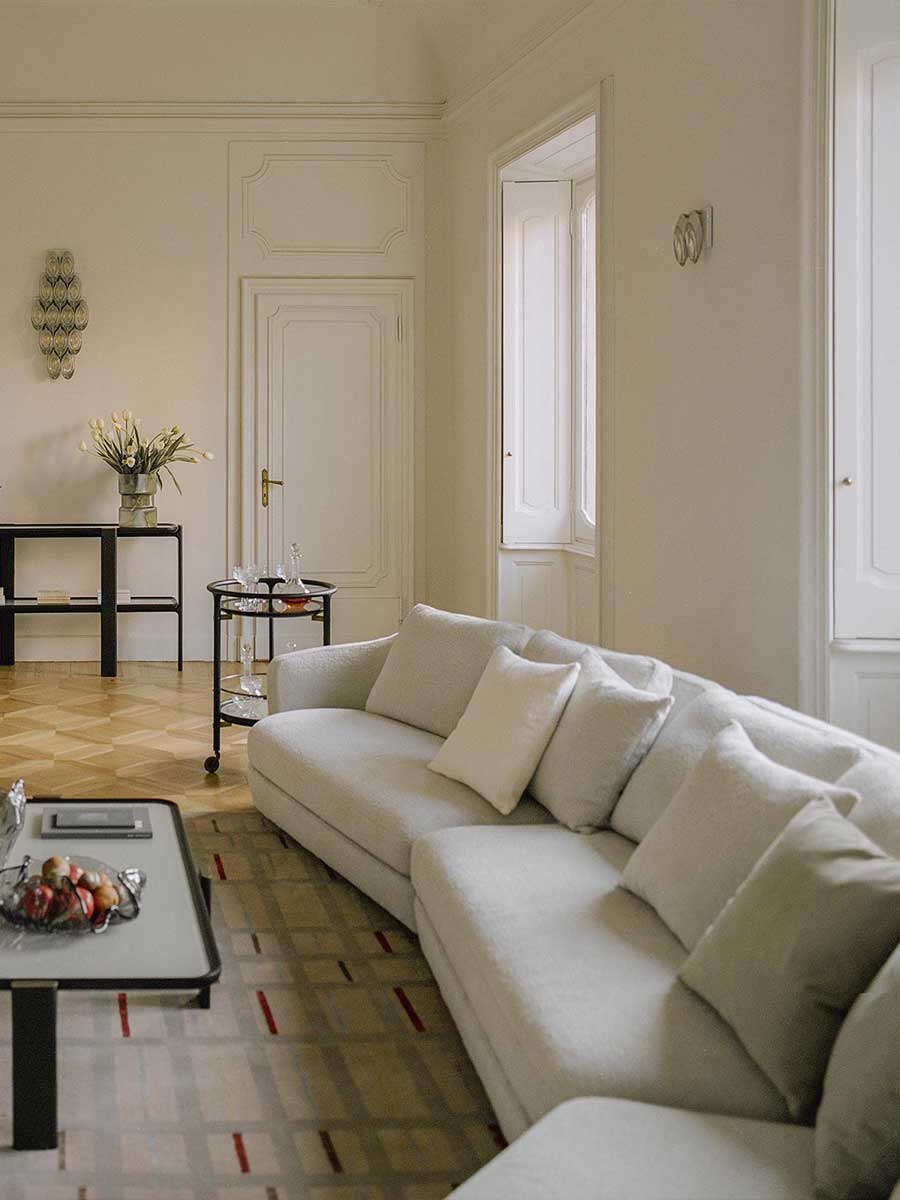 poltrona frau duo sofa