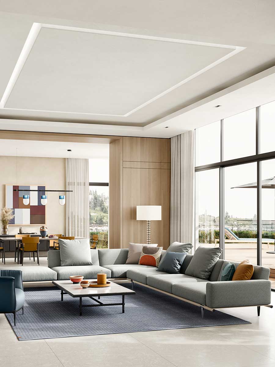 poltrona frau let it be sofa
