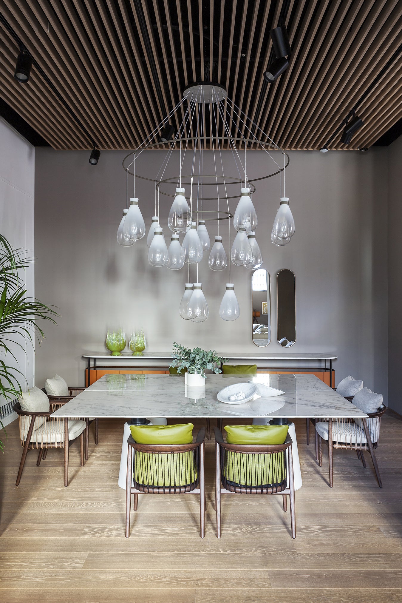 poltrona frau mesa due rectangular table