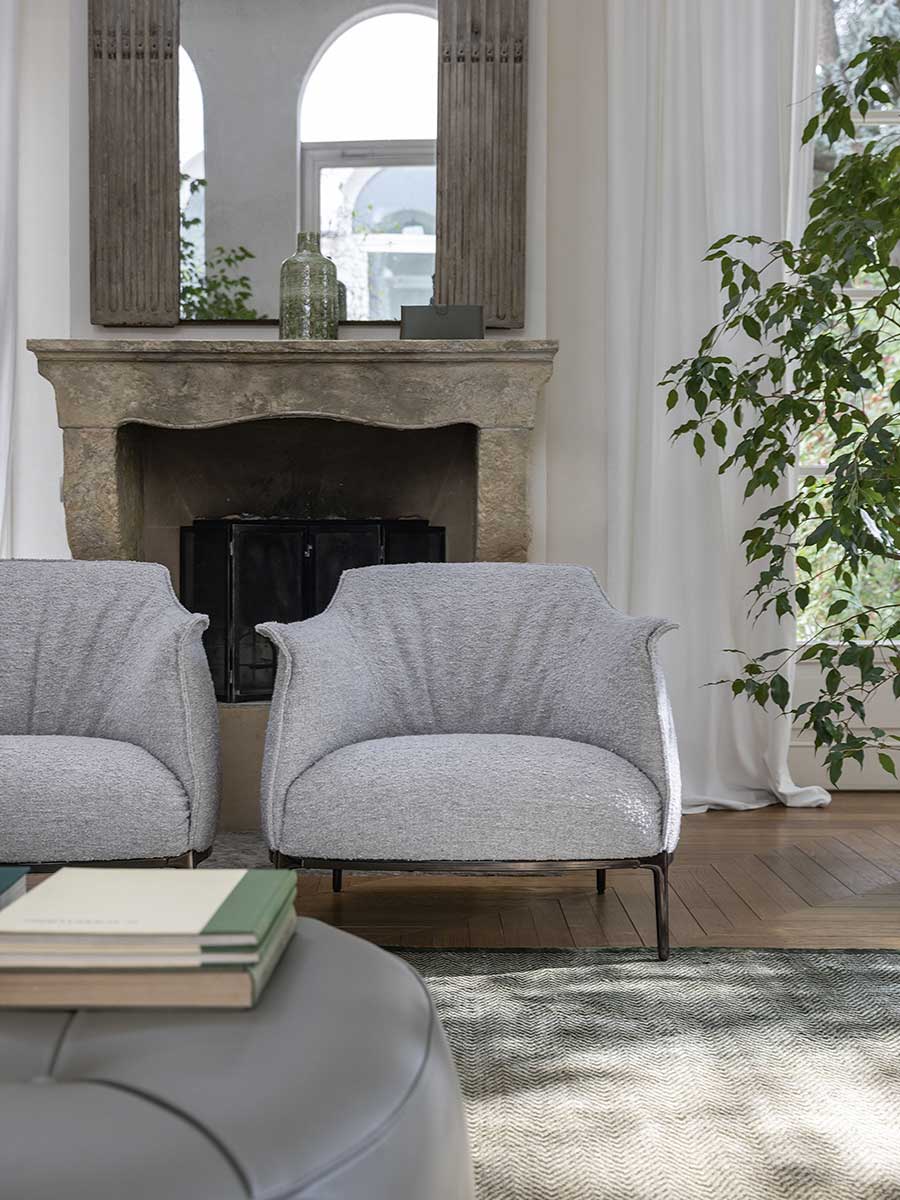 poltrona frau archibald armchair