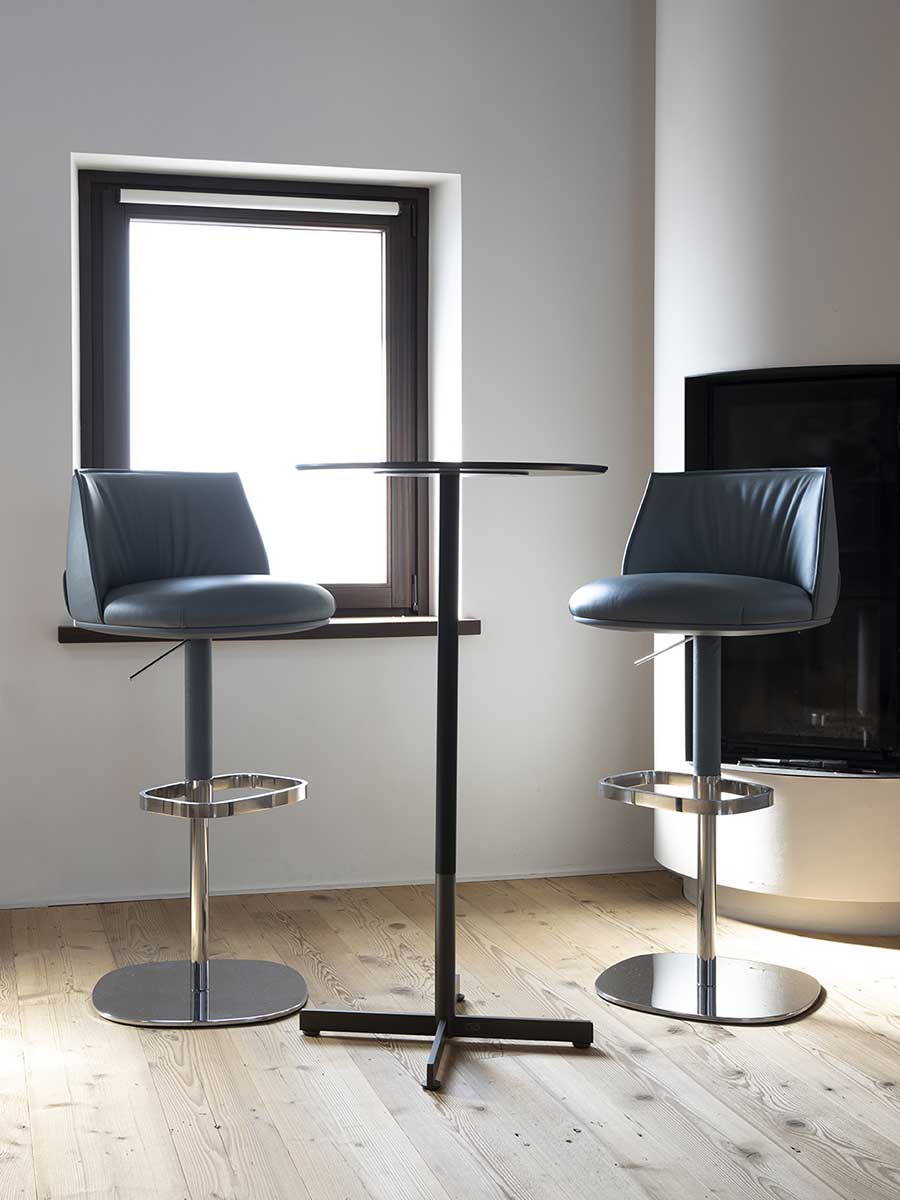 poltrona frau bob bistrot round h110