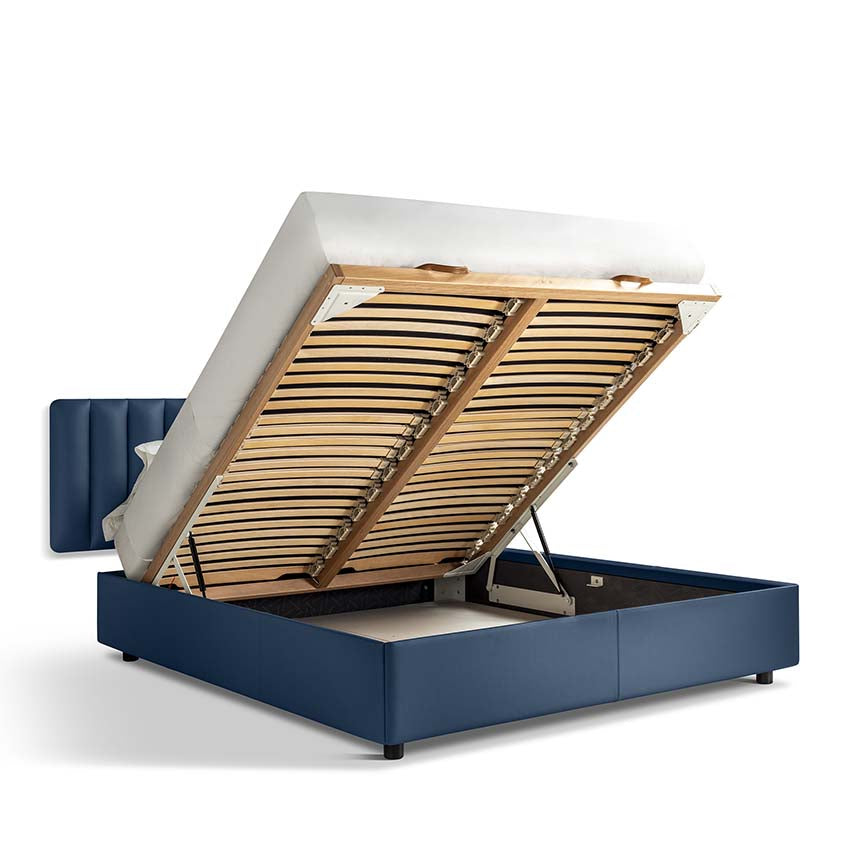 Ferdinandea Bed With Storage + Boiserie
