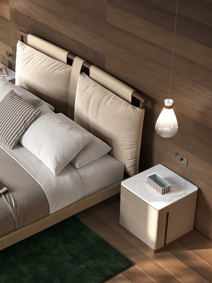 poltrona frau fidelio notte night table